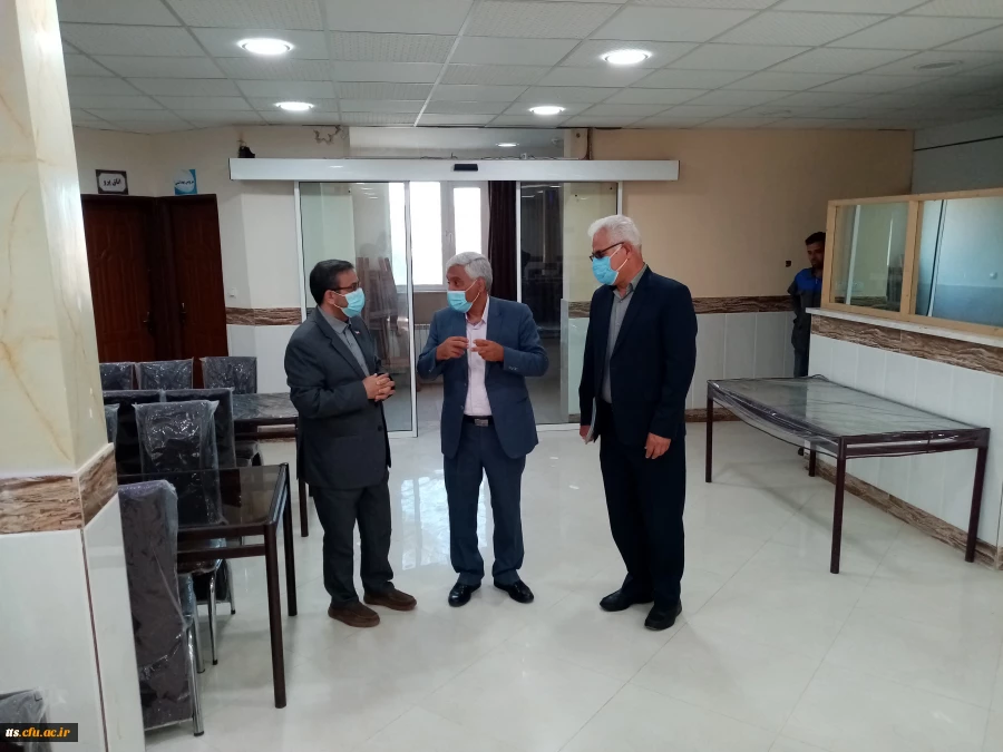 حضور معاونت استاندار و فرماندار ویژه شهرستان سبزوار در محل دانشگاه فرهنگیان  10