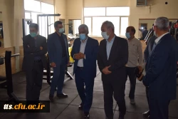 بازدید معاون محترم هماهنگی مدیریت امور پردیس های استان خراسان رضوی با هیات همراه از دانشگاه فرهنگیان سبزوار  2