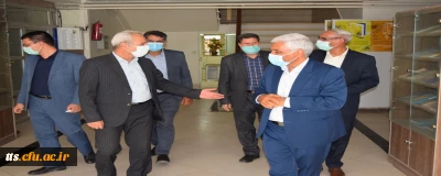 بازدید معاون محترم هماهنگی مدیریت امور پردیس های استان خراسان رضوی با هیات همراه از دانشگاه فرهنگیان سبزوار 
