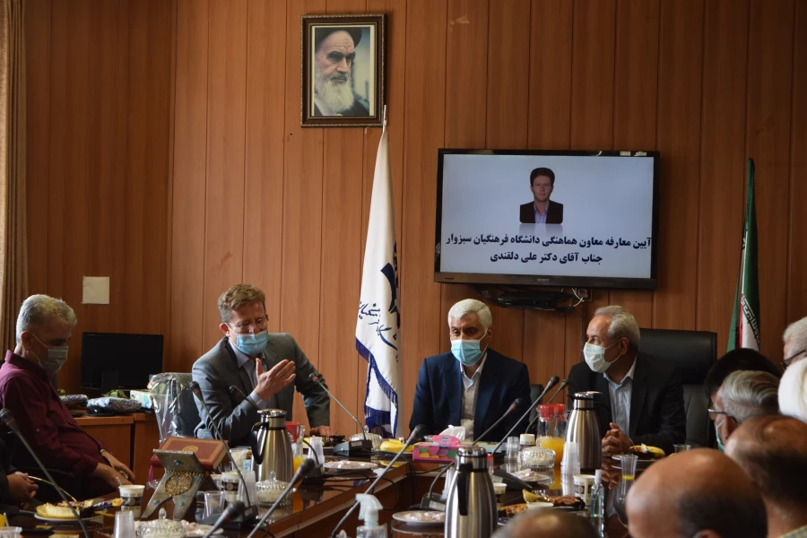 آیین تکریم و معارفه معاون هماهنگی دانشگاه فرهنگیان سبزوار  11