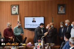 آیین تکریم کارشناس مسئول امور فرهنگی دانشگاه فرهنگیان سبزوار  3