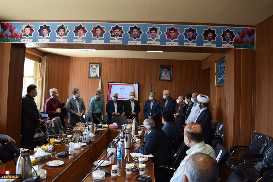 آیین تکریم کارشناس مسئول امور فرهنگی دانشگاه فرهنگیان سبزوار  6