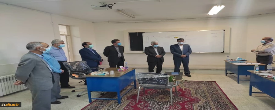 بازدید سپرست مدیریت امور پردیس های استان خراسان رضوی از فرآیند مصاحبه پذیرفته شدگان 3 برابر ظرفیت مرحله اول دانشگاه فرهنگیان  2