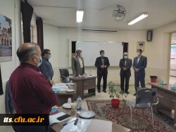 بازدید سپرست مدیریت امور پردیس های استان خراسان رضوی از فرآیند مصاحبه پذیرفته شدگان 3 برابر ظرفیت مرحله اول دانشگاه فرهنگیان  3