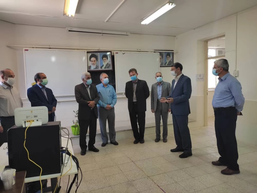 بازدید سپرست مدیریت امور پردیس های استان خراسان رضوی از فرآیند مصاحبه پذیرفته شدگان 3 برابر ظرفیت مرحله اول دانشگاه فرهنگیان  7