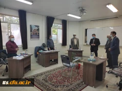 بازدید سپرست مدیریت امور پردیس های استان خراسان رضوی از فرآیند مصاحبه پذیرفته شدگان 3 برابر ظرفیت مرحله اول دانشگاه فرهنگیان  8