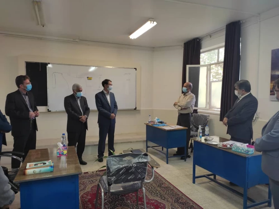 بازدید سپرست مدیریت امور پردیس های استان خراسان رضوی از فرآیند مصاحبه پذیرفته شدگان 3 برابر ظرفیت مرحله اول دانشگاه فرهنگیان  9