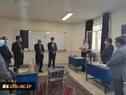 بازدید سپرست مدیریت امور پردیس های استان خراسان رضوی از فرآیند مصاحبه پذیرفته شدگان 3 برابر ظرفیت مرحله اول دانشگاه فرهنگیان  10