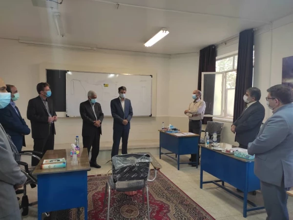 بازدید سپرست مدیریت امور پردیس های استان خراسان رضوی از فرآیند مصاحبه پذیرفته شدگان 3 برابر ظرفیت مرحله اول دانشگاه فرهنگیان  10