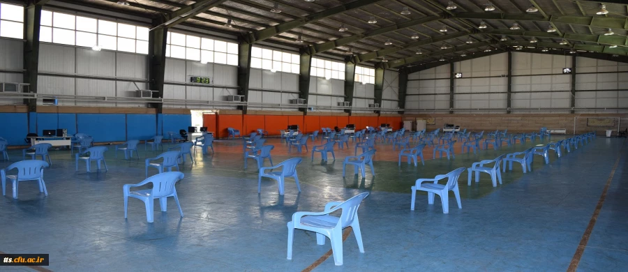 همکاری دانشگاه فرهنگیان سبزوار در واکسیناسیون کرونا  2