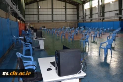 همکاری دانشگاه فرهنگیان سبزوار در واکسیناسیون کرونا  3