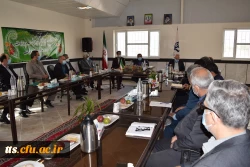 جلسه بررسی شرایط و رفع مشکلات ساختمان جدید دانشگاه فرهنگیان سبزوار  3