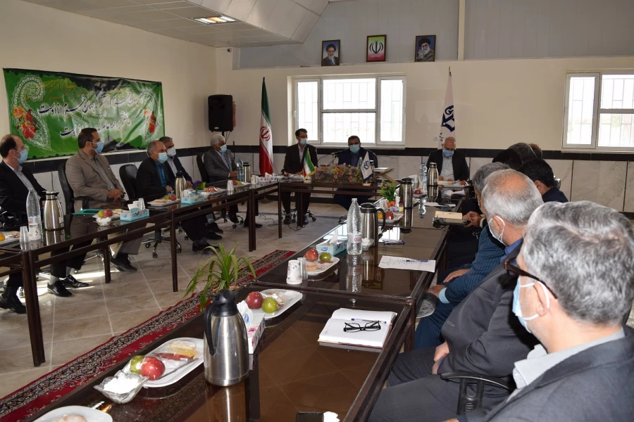 جلسه بررسی شرایط و رفع مشکلات ساختمان جدید دانشگاه فرهنگیان سبزوار  3