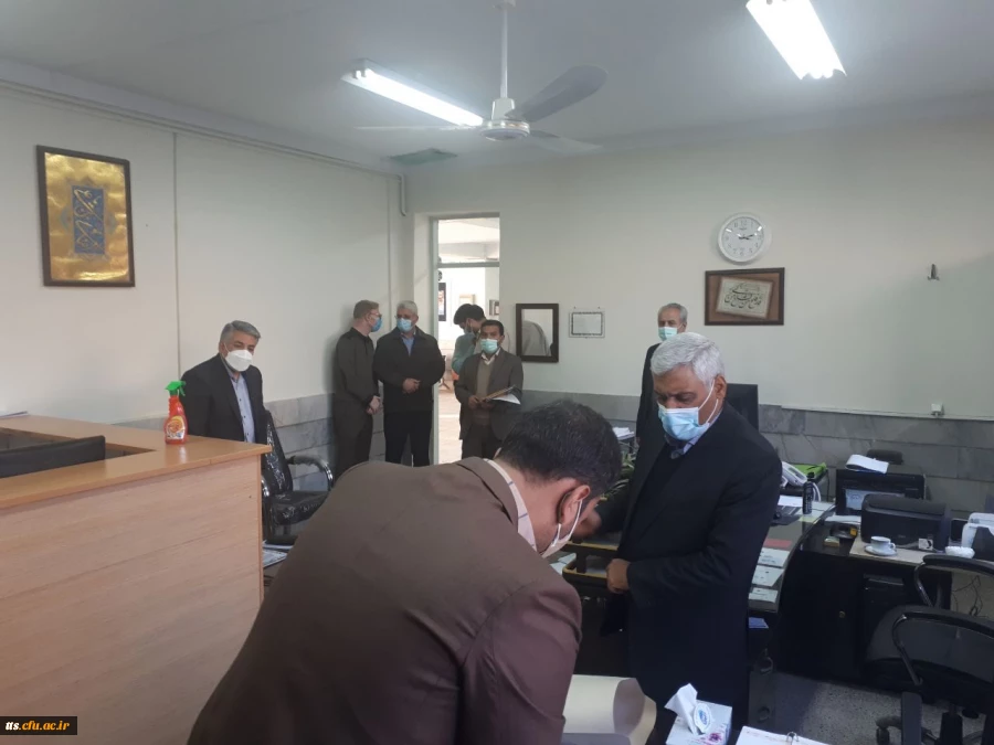 بازدید از روند آماده سازی دانشگاه فرهنگیان  2