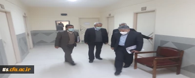 بازدید از روند آماده سازی دانشگاه فرهنگیان 