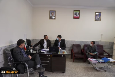 حضور ناظران محترم معاونت فرهنگی و امور اجتماعی دانشگاه فرهنگیان در واحد علامه طباطبایی سبزوار 