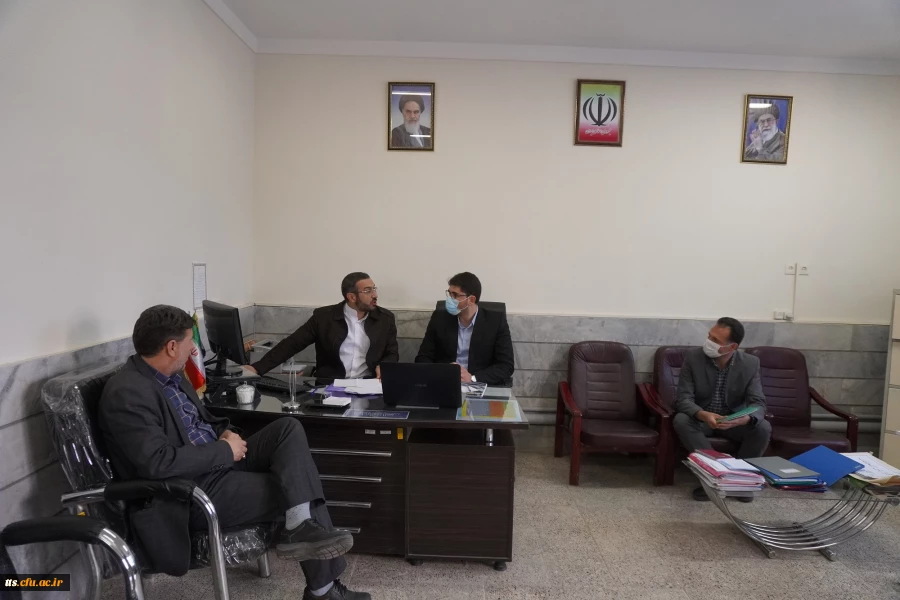 حضور ناظران محترم معاونت فرهنگی و امور اجتماعی دانشگاه فرهنگیان در واحد علامه طباطبایی سبزوار  2