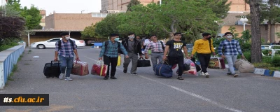 حضور دانشجو معلمان محترم ورودی 1400 در دانشگاه فرهنگیان سبزوار و از سرگیری آموزش حضوری 