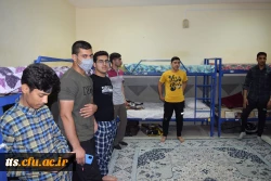 حضور دانشجو معلمان محترم ورودی 1400 در دانشگاه فرهنگیان سبزوار و از سرگیری آموزش حضوری  5