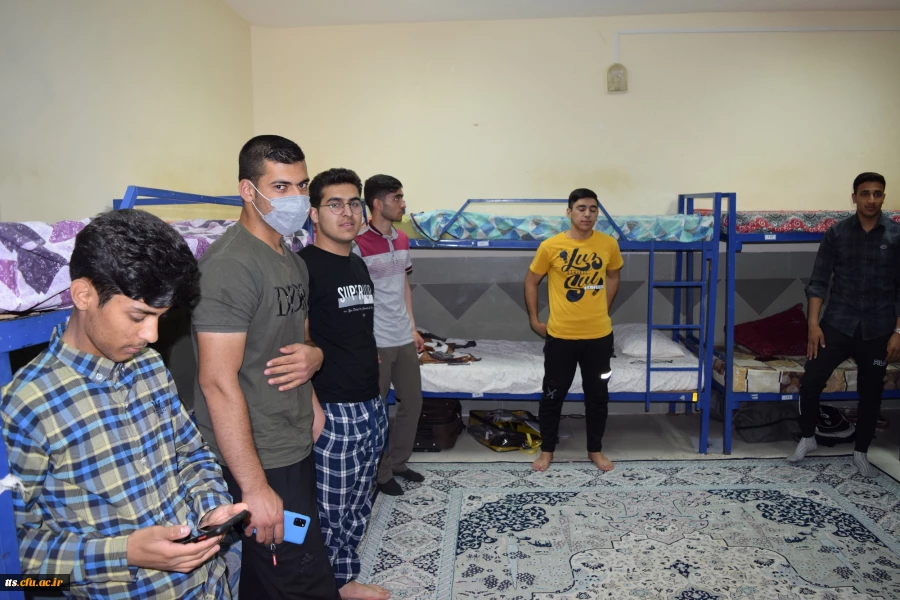 حضور دانشجو معلمان محترم ورودی 1400 در دانشگاه فرهنگیان سبزوار و از سرگیری آموزش حضوری  5