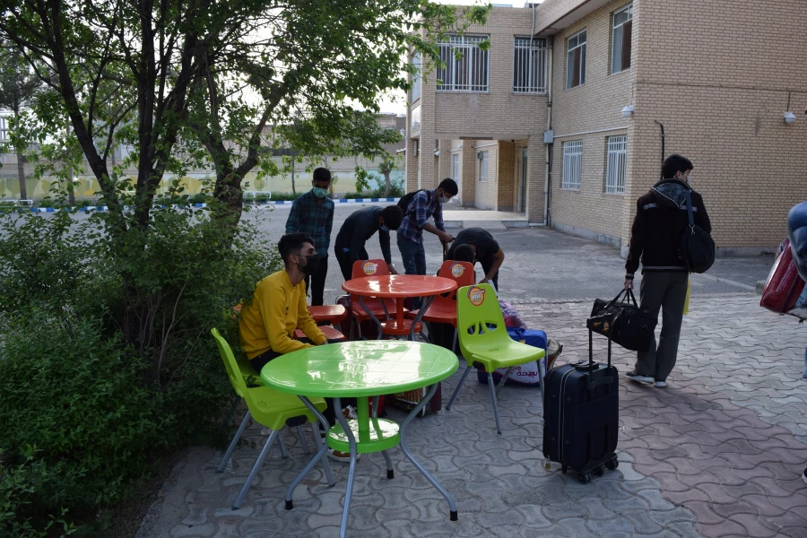 حضور دانشجو معلمان محترم ورودی 1400 در دانشگاه فرهنگیان سبزوار و از سرگیری آموزش حضوری  8