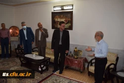 به مناسبت دهه سرآمدی آموزش صورت گرفت. حضور در منزل دو تن از استادان گرانقدر بازنشسته  5