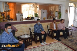 به مناسبت دهه سرآمدی آموزش صورت گرفت. حضور در منزل دو تن از استادان گرانقدر بازنشسته  6