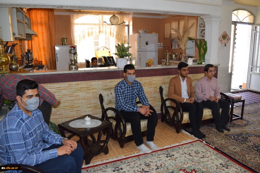 به مناسبت دهه سرآمدی آموزش صورت گرفت. حضور در منزل دو تن از استادان گرانقدر بازنشسته  6