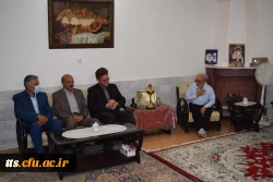 به مناسبت دهه سرآمدی آموزش صورت گرفت. حضور در منزل دو تن از استادان گرانقدر بازنشسته  7