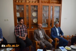 به مناسبت دهه سرآمدی آموزش صورت گرفت. حضور در منزل دو تن از استادان گرانقدر بازنشسته  12