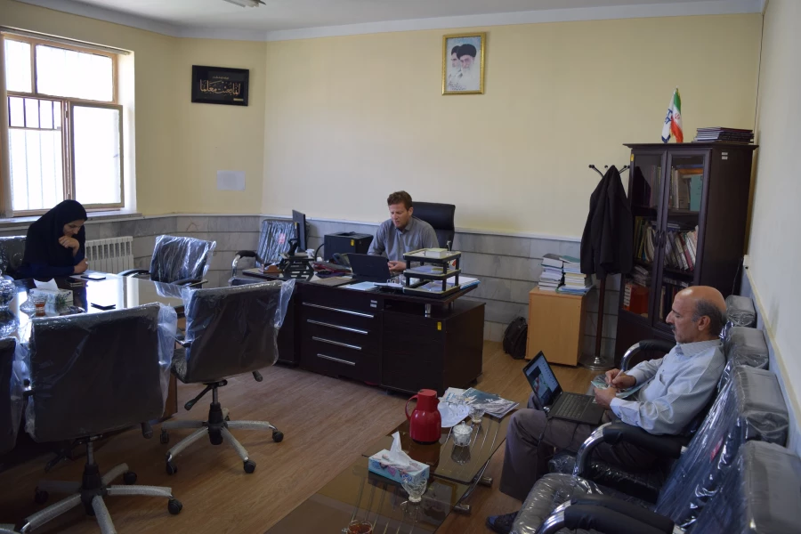 جلسه پرسش و پاسخ دانشجو معلمان خواهر با مسئولین واحد دانشگاهی علامه طباطبایی سبزوار  3