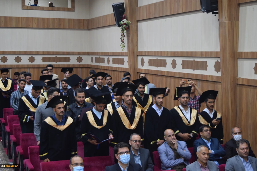 برگزاری آیین دانش آموختگی دانشجو معلمان ورودی 1397  6