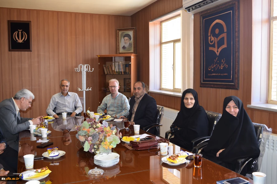 حضور مسئولان آموزش و پرورش شهرستان در دانشگاه فرهنگیان سبزوار  7