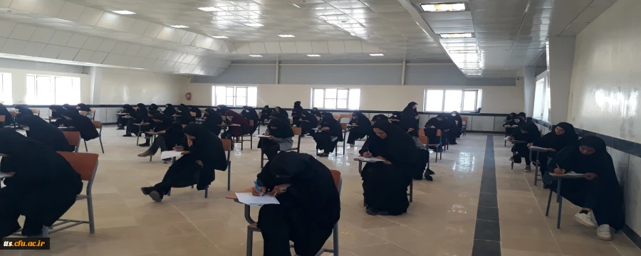 برگزاری امتحانات پایان ترم ورودی 1398 واحد خواهران 2