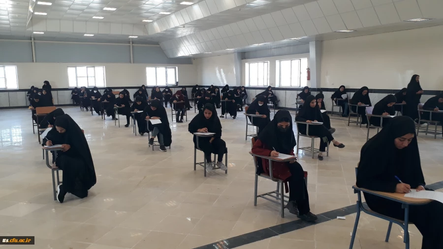 برگزاری امتحانات پایان ترم ورودی 1398 واحد خواهران 3