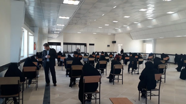 برگزاری امتحانات پایان ترم ورودی 1398 واحد خواهران 5