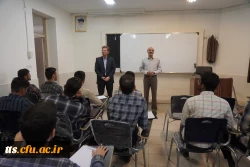 حضور سرپرست دانشگاه در کلاس های درس، همزمان با اغاز فرآیند اموزش حضوری در دانشگاه فرهنگیان سبزوار  4