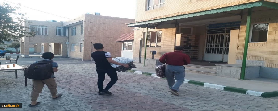 حضور دانشجو معلمان ورودی 1400 و 1399 در دانشگاه فرهنگیان سبزوار، همزمان با آغاز آموزش ها به صورت حضوری  2