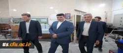 بازدید فرماندار ویژه شهرستان از دانشگاه فرهنگیان سبزوار  2