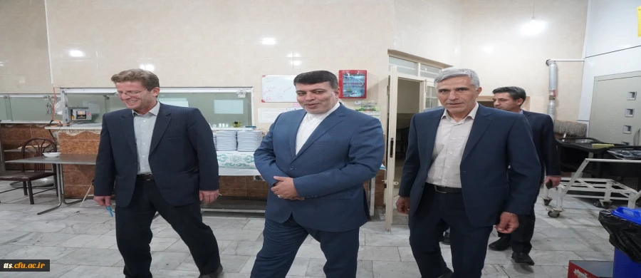 بازدید فرماندار ویژه شهرستان از دانشگاه فرهنگیان سبزوار  2