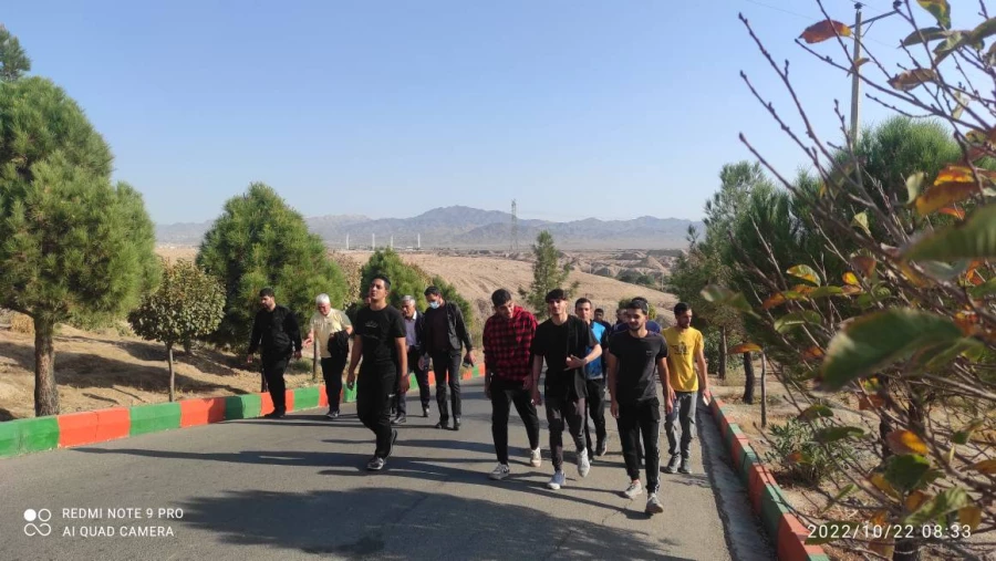 همایش پیاده روی به مناسبت گرامیداشت هفته تربیت بدنی  9