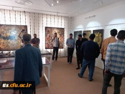 بازدید از نمایشگاه هنر و روستا  4