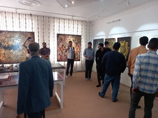 بازدید از نمایشگاه هنر و روستا  4