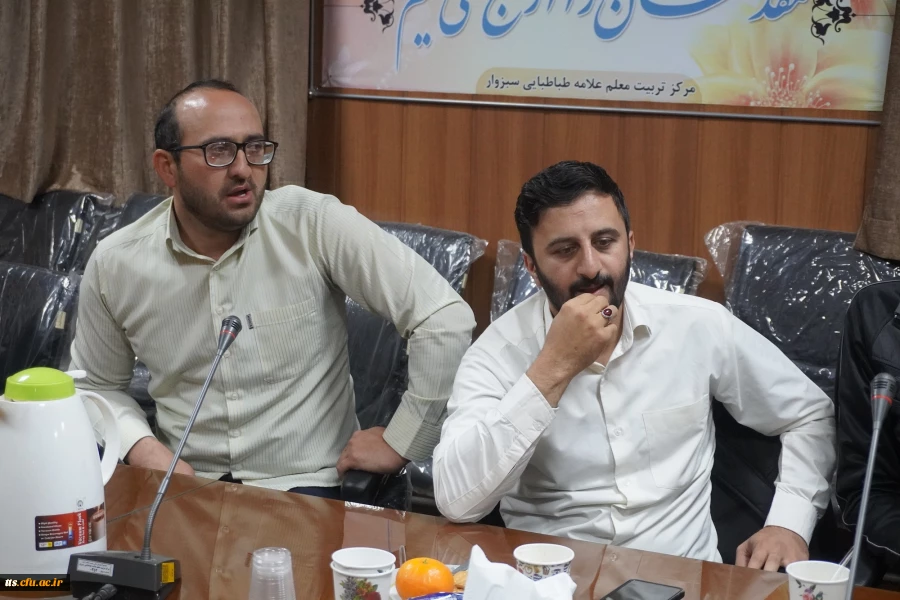 جلسه شورای اداری دانشگاه فرهنگیان سبزوار برگزار شد.  4