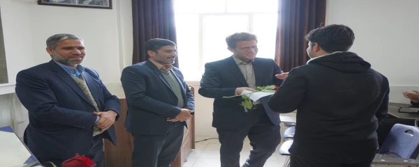 صدور و اهدای احکام دانشجو معلمان ورودی 1401 با حضور آقای حسینی معاون محترم مدیر کل و مدیریت اموزش و پرورش سبزوار  2