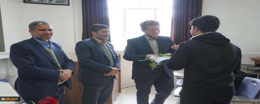 صدور و اهدای احکام دانشجو معلمان ورودی 1401 با حضور آقای حسینی معاون محترم مدیر کل و مدیریت اموزش و پرورش سبزوار  2