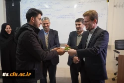 صدور و اهدای احکام دانشجو معلمان ورودی 1401 با حضور آقای حسینی معاون محترم مدیر کل و مدیریت اموزش و پرورش سبزوار  7