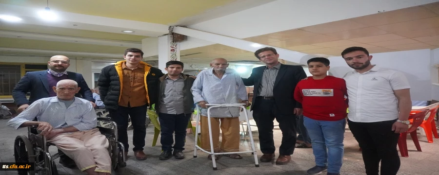 حضور گروه هنری دانشجو معلمان دانشگاه فرهنگیان سبزوار در سرای سالمندان پدر (موسسه خیریه حاج عباس صالح آبادی)  2