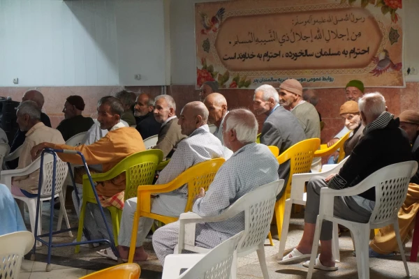 حضور گروه هنری دانشجو معلمان دانشگاه فرهنگیان سبزوار در سرای سالمندان پدر (موسسه خیریه حاج عباس صالح آبادی)  2