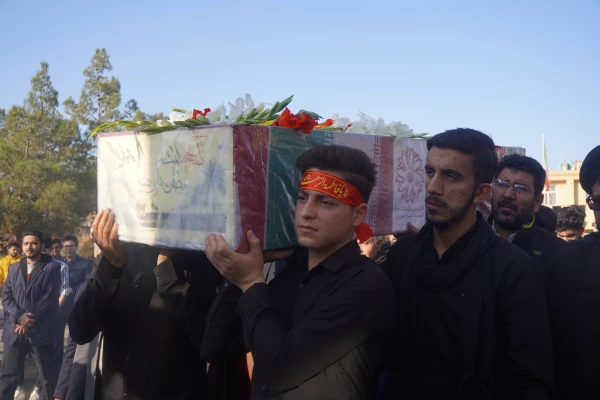 تشییع پیکر پاک و مقدس شهید خوشنام در دانشگاه فرهنگیان سبزوار  3